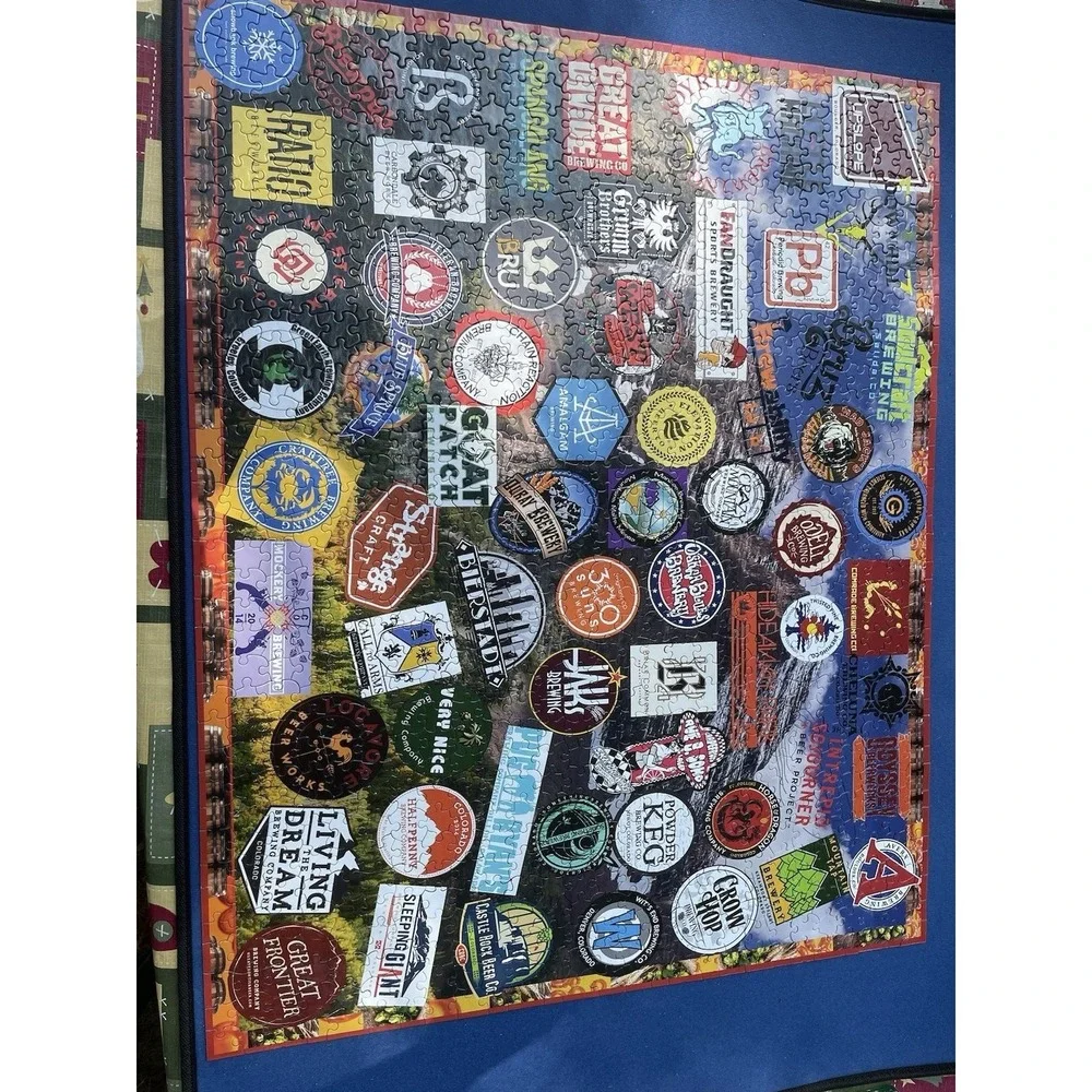 White Mountain Jigsaw‎ Puzzle Colorado Beers 1000 Large Pieces